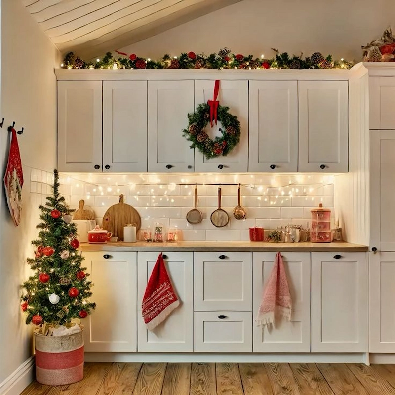 Phòng ăn và bếp (Nguồn: Pinterest)