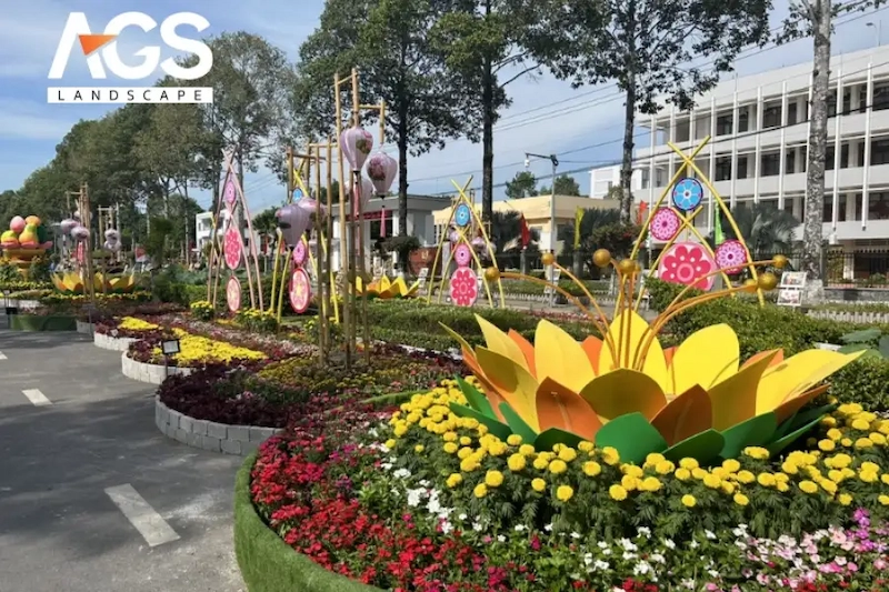 AGS Landscape - Đơn vị thiết kế và thi công trang trí đô thị chuyên nghiệp và tận tâm ( Nguồn: AGS Landscape)