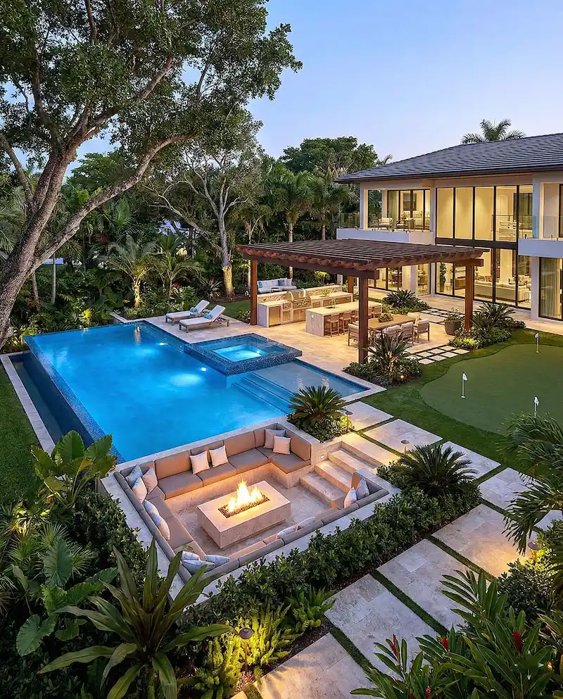 Biệt Thự Sân Vườn 1000m2