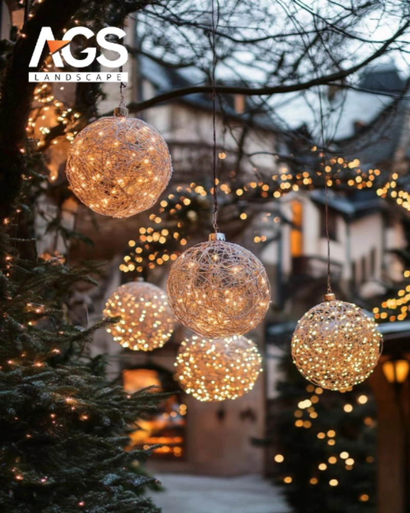 Nâng tầm không gian Noel với dịch vụ thiết kế cảnh quan chuyên nghiệp từ AGS Landscape (Nguồn: Pinterest)