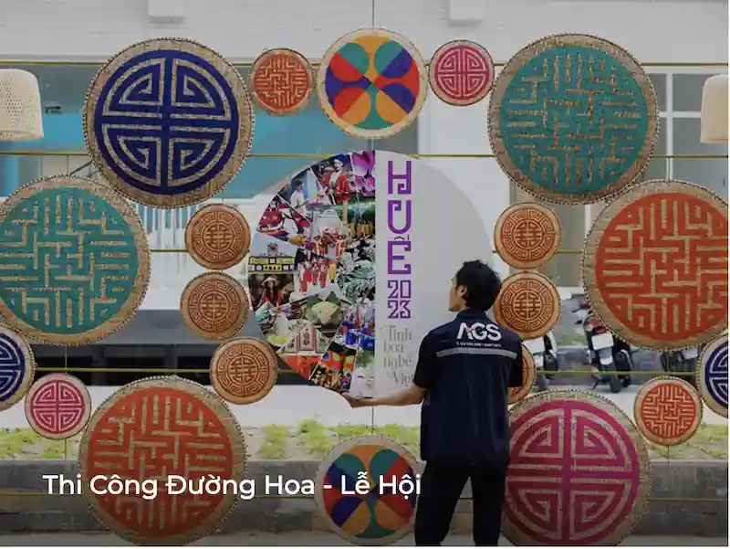 AGS Landscape – Đơn vị thiết kế thi công trang trí lễ hội (Nguồn: AGS Landscape)