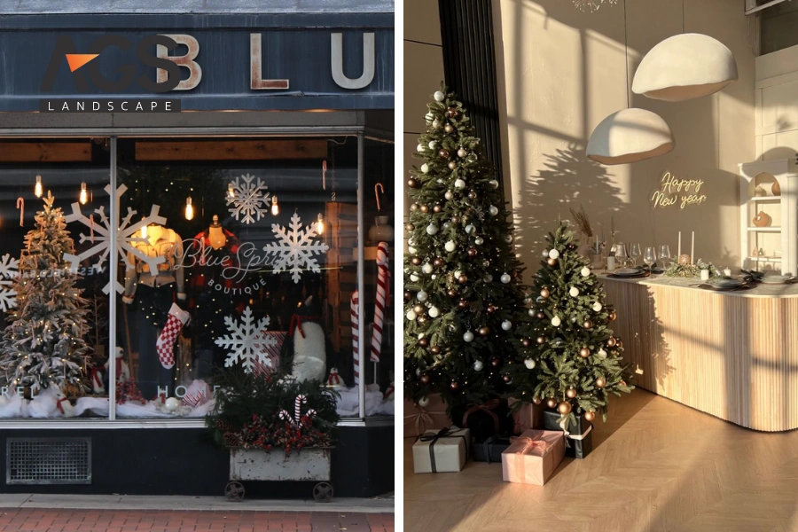 21+ Xu Hướng Trang Trí Noel Cho Cửa Hàng Ấn Tượng, Tăng Doanh Số Cuối Năm