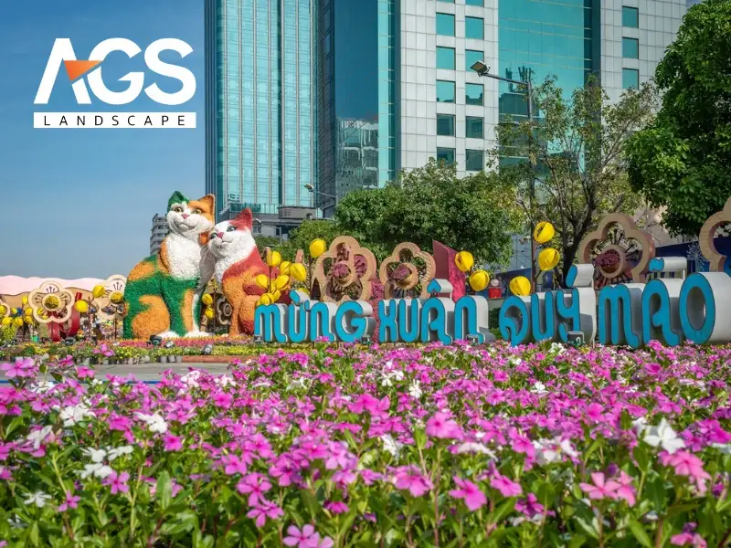 Kinh nghiệm thiết kế đường hoa công cộng 