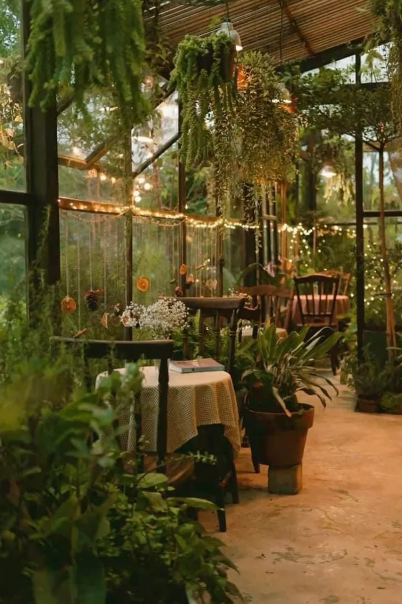 thiết kế quán cafe sân vườn