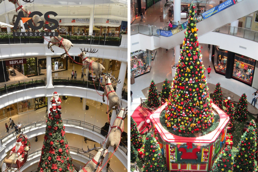 Trang trí Noel trung tâm thương mại