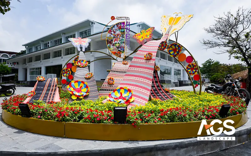 AGS Landscape: Kiến tạo những đường hoa dân gian mang dấu ấn thời đại