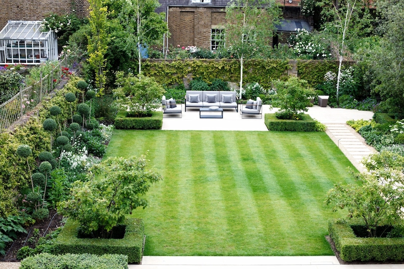 Các yếu tố thiết kế quan trọng cho sân vườn 1000m2 (Nguồn: Pinterest)