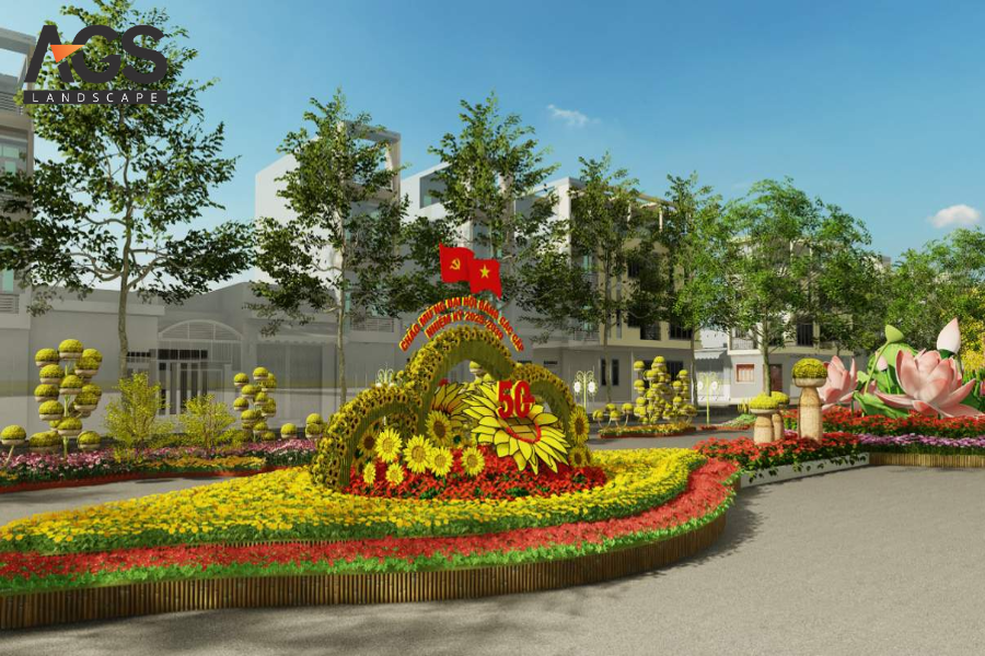 Bản Vẽ Thiết Kế Đường Hoa Đẹp Mắt Chuyên Nghiệp Chi Tiết