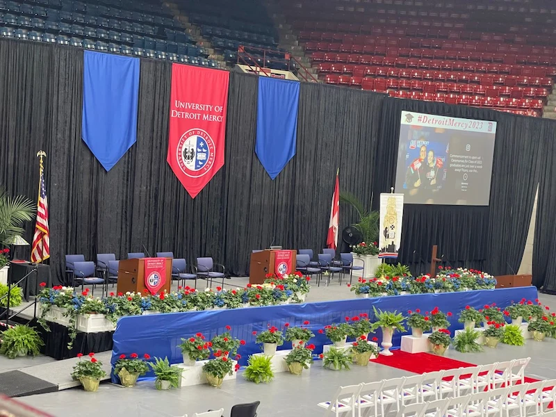 backdrop lễ tốt nghiệp