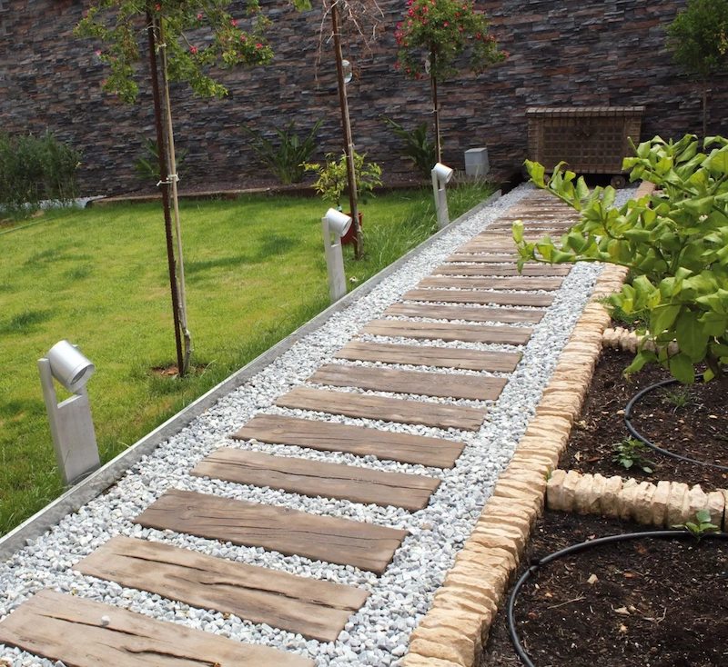 tiểu cảnh bằng gỗ tiểu cảnh bằng gỗ