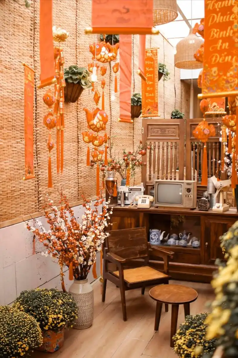 phong cách trang trí lễ hội 