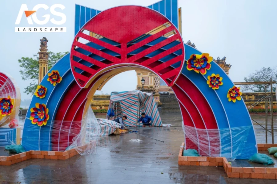 15+ Cách Trang Trí Gian Hàng Tết Đẹp, Ấn Tượng Và Thu Hút Khách Hàng