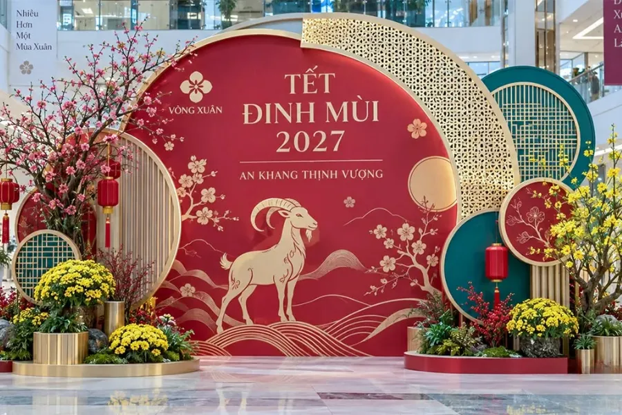 Mẫu Linh Vật Trang Trí Tết Đinh Mùi – Sắc Xuân 2027