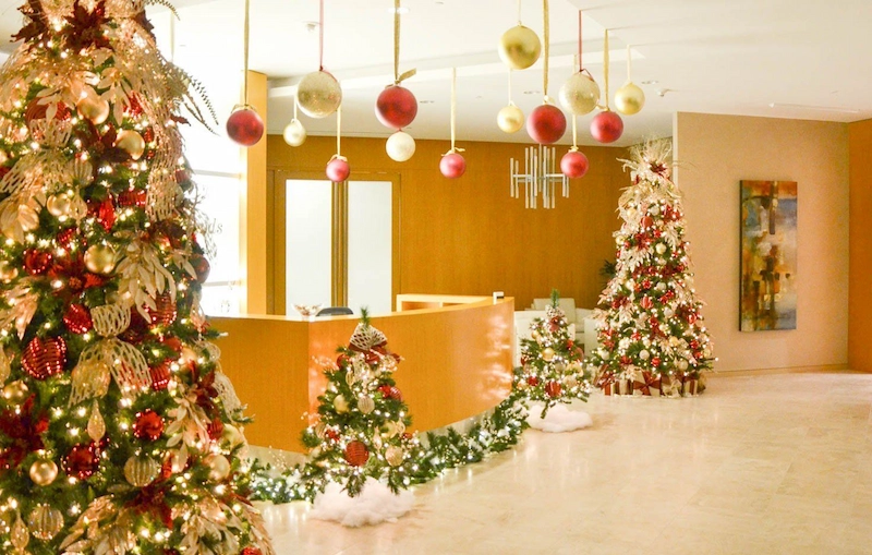 Tầm quan trọng của việc trang trí Noel sảnh chung cư (Nguồn: Yandex) 