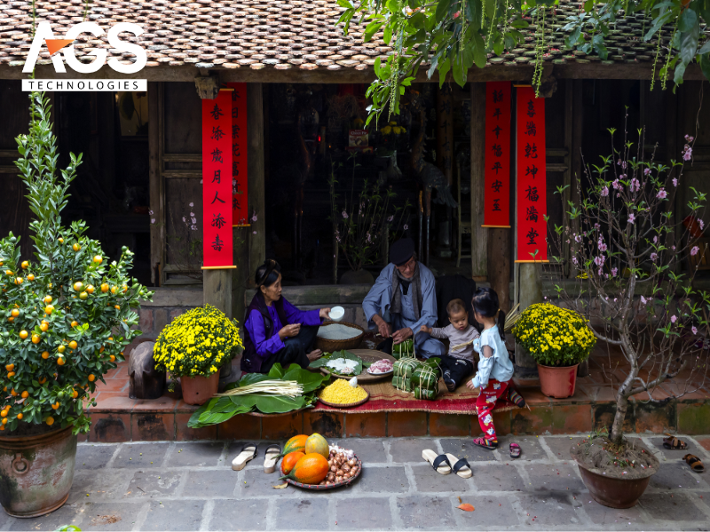 Cảnh quan Tết cổ truyền là gì? Định hình nét đẹp truyền thống Việt