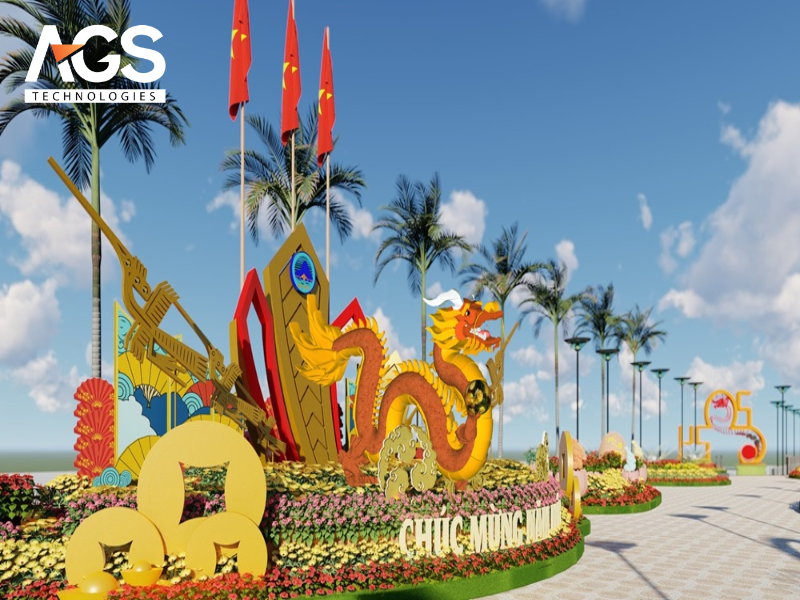 Các yếu tố cốt lõi tạo nên đường hoa đậm chất dân gian