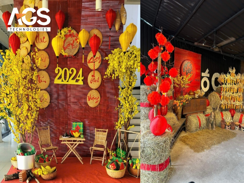 Nguyên tắc thiết kế cảnh quan Tết cổ truyền chuyên nghiệp