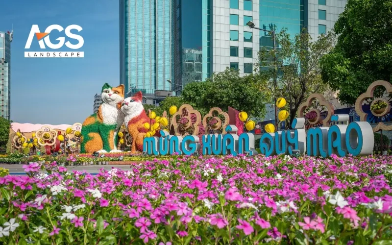 Ý tưởng chủ đề và thông điệp cốt lõi là linh hồn của đường hoa (Nguồn: AGS Landscape)