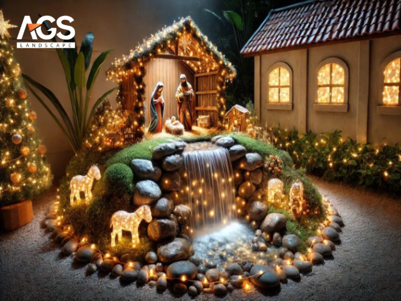 AGS Landscape: Đối tác tin cậy cho thiết kế hang đá Giáng Sinh độc đáo và chuyên nghiệp