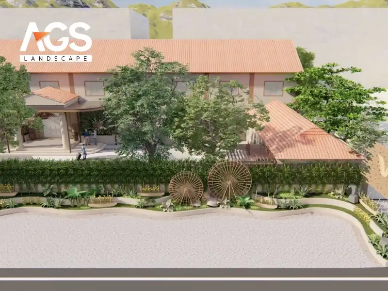 Resort theo phong cách địa phương tôn vinh bản sắc văn hóa vùng miền (Nguồn: AGS Landscape)
