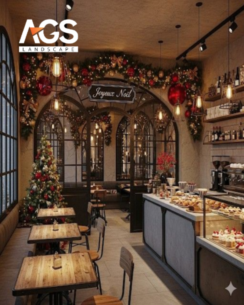 Lợi ích khi trang trí Noel cho quán ăn (Nguồn: Pinterest)