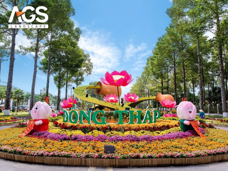 Đường hoa Xuân Đồng Tháp 2026