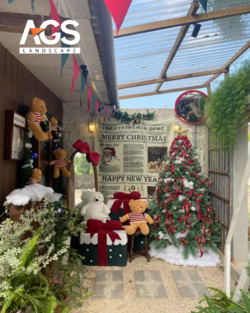 Góc "check-in" Noel độc đáo (Nguồn: Pinterest)