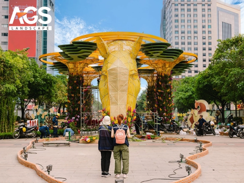 AGS Landscape tự hào đồng hành cùng nhiều công trình cảnh quan công cộng (Nguồn: AGS Landscape)