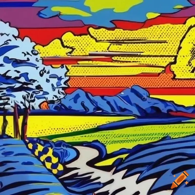 Ứng dụng phong cách Pop Art trong thiết kế cảnh quan