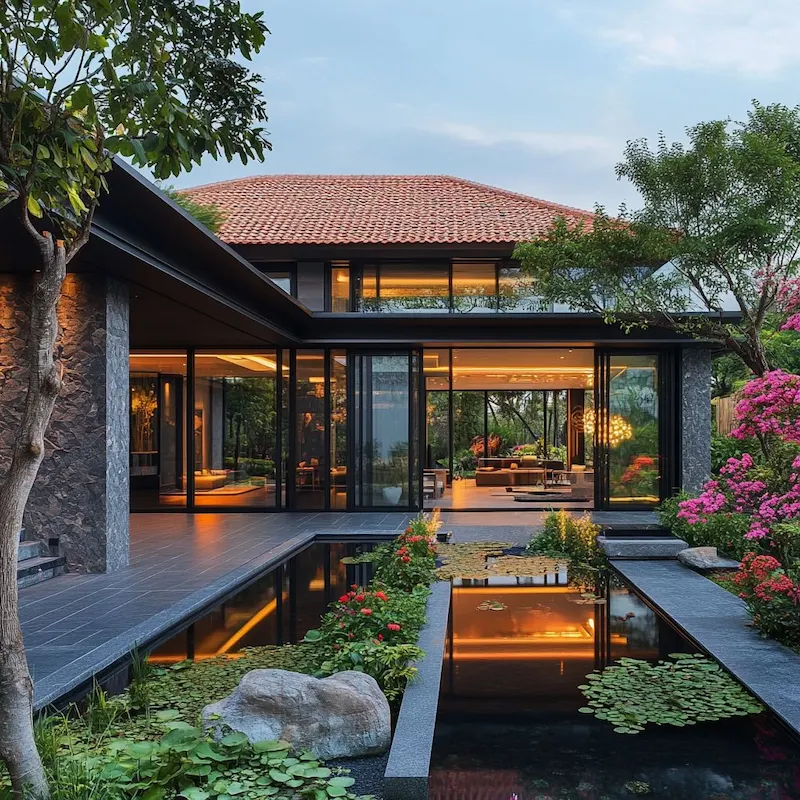 biệt thự vườn cấp 4 nông thôn biệt thự vườn cấp 4 nông thôn