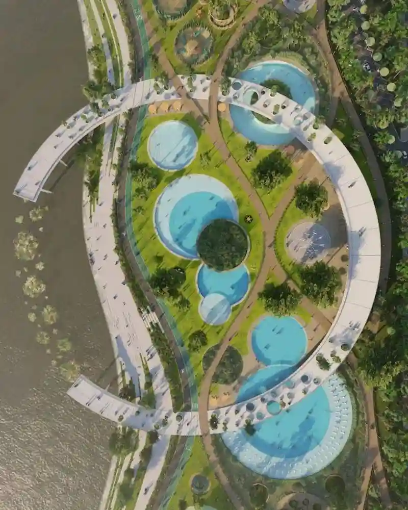 Thiết yếu của thiết kế cảnh quan công cộng đối với đô thị (Nguồn: pinterest) Thiết yếu của thiết kế cảnh quan công cộng đối với đô thị (Nguồn: pinterest)