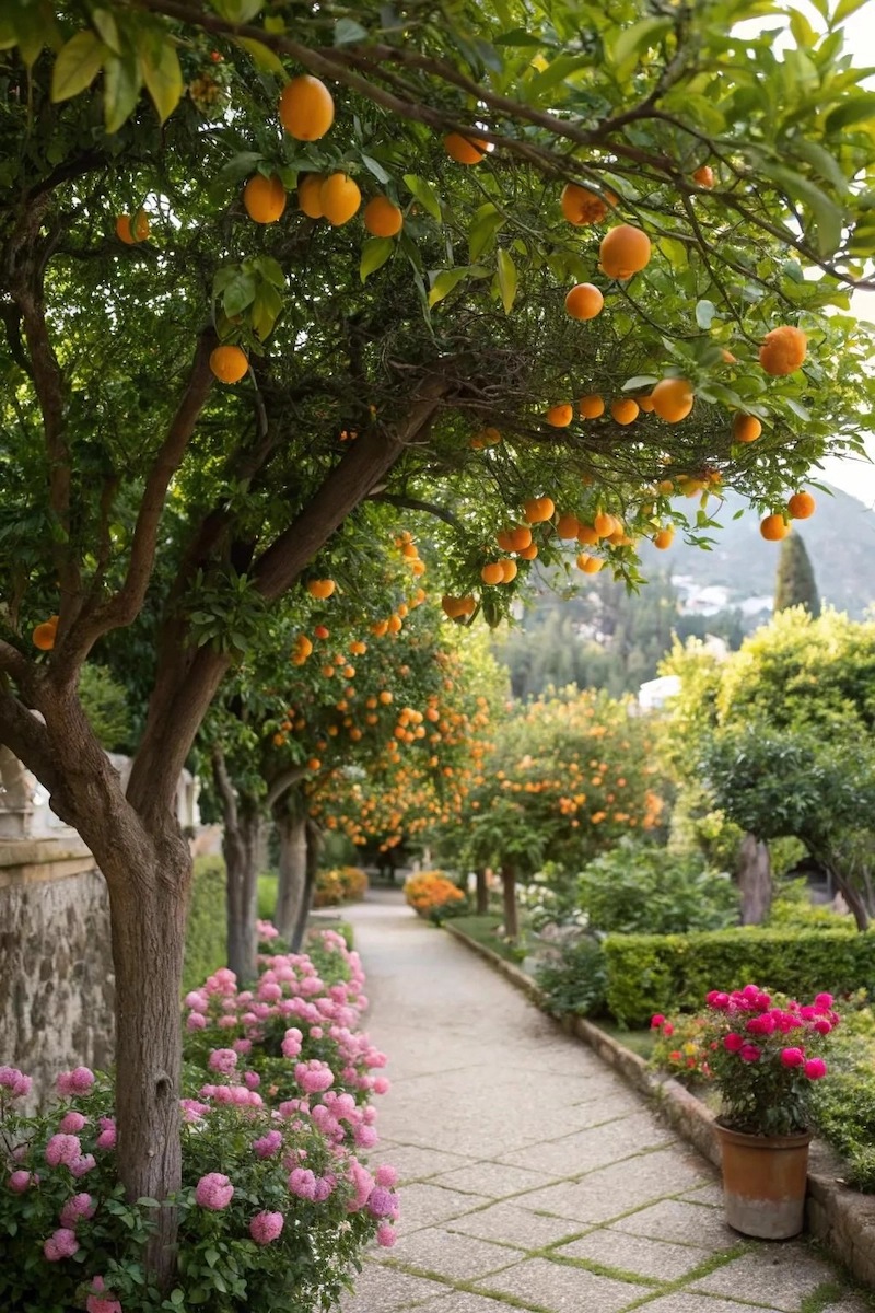 Những lưu ý quan trọng để duy trì vẻ đẹp của đường hoa cây ăn quả (Nguồn: Pinterest)