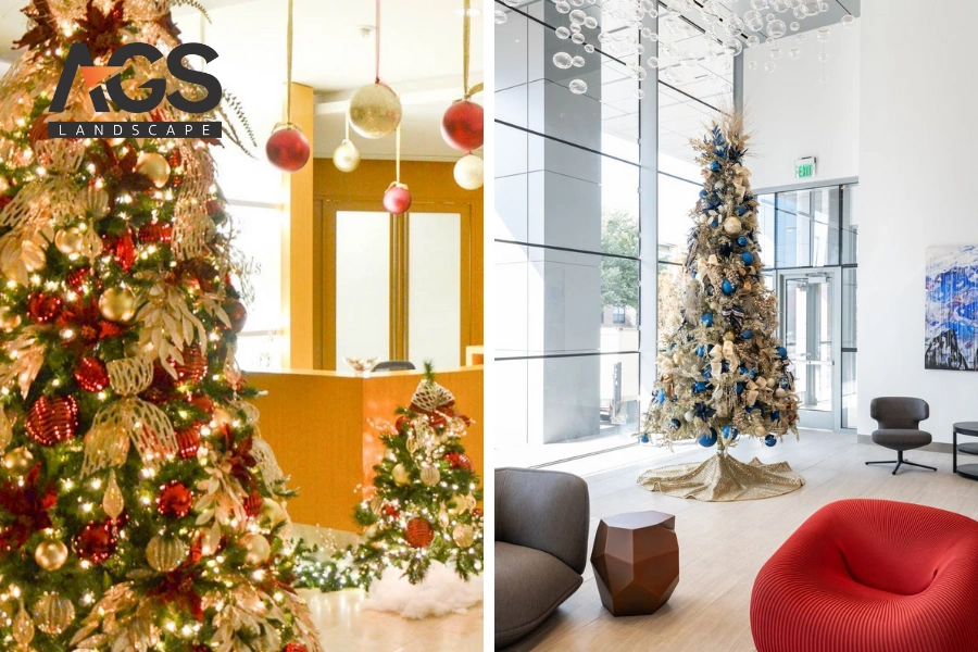 10 Cách Trang Trí Noel Sảnh Chung Cư Ấm Áp, Sang Trọng Và Gắn Kết