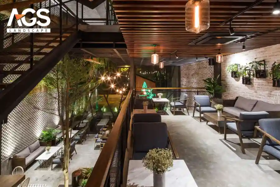 Các Mẫu Thiết Kế Quán Cafe Sân Vườn Đơn Giản, Độc đáo, Tinh Tế Và Hút Khách