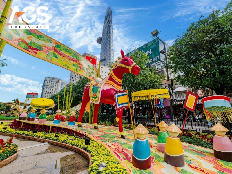 Đường hoa Nguyễn Huệ 2026 Đường hoa Nguyễn Huệ 2026