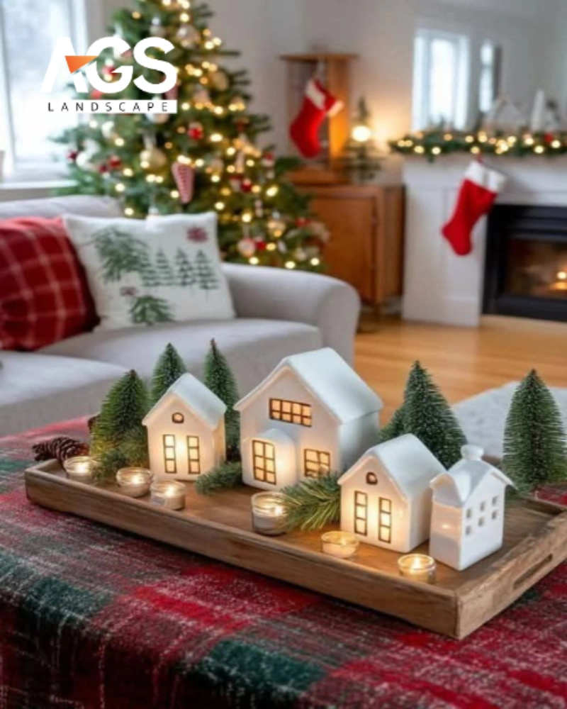 AGS Landscape tự hào là đối tác thiết kế tiểu cảnh Noel chuyên nghiệp cho mọi không gian (Nguồn: Pinterest)