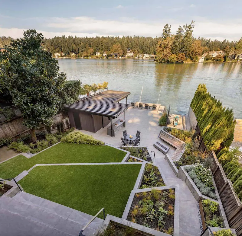 Ý tưởng thiết kế cảnh quan resort ven hồ