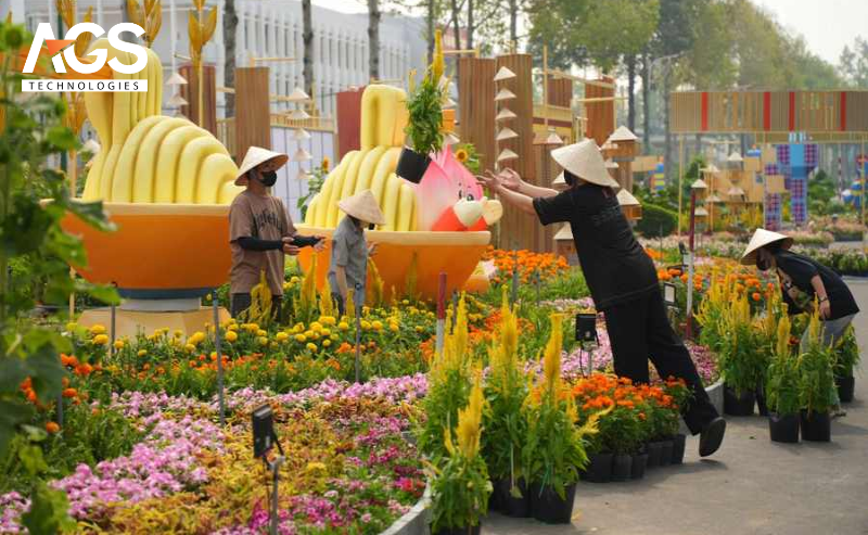 AGS Landscape – Kiến tạo không gian Tết ấn tượng và bền vững
