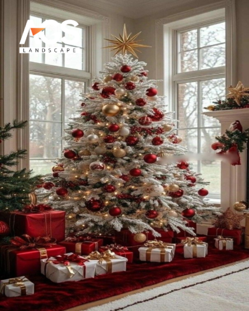 Cây thông Noel "phi truyền thống" (Nguồn: Pinterest)