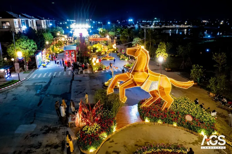 Đường hoa Hà Nội 2026