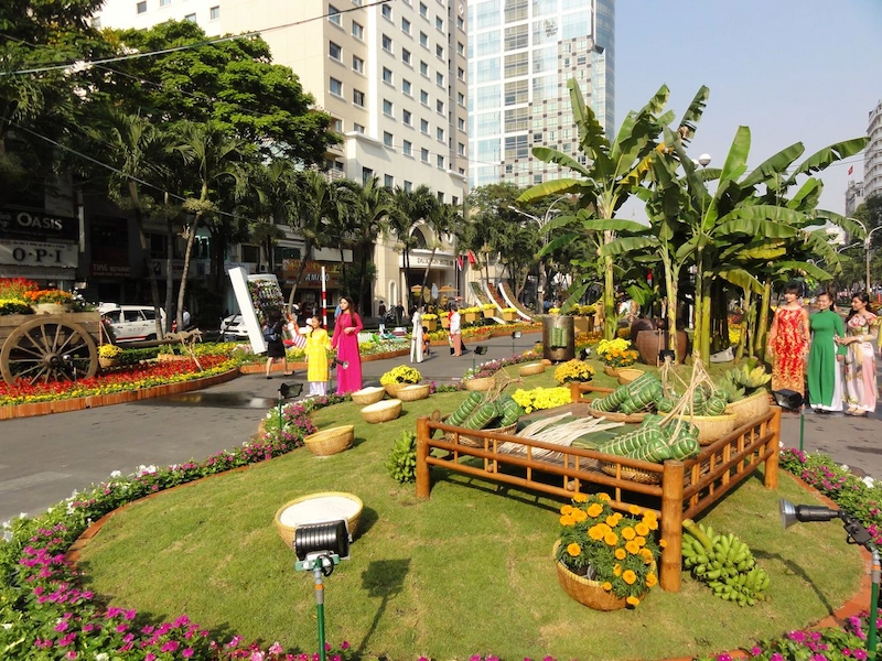 Đường hoa Phan Thiết (Bình Thuận)