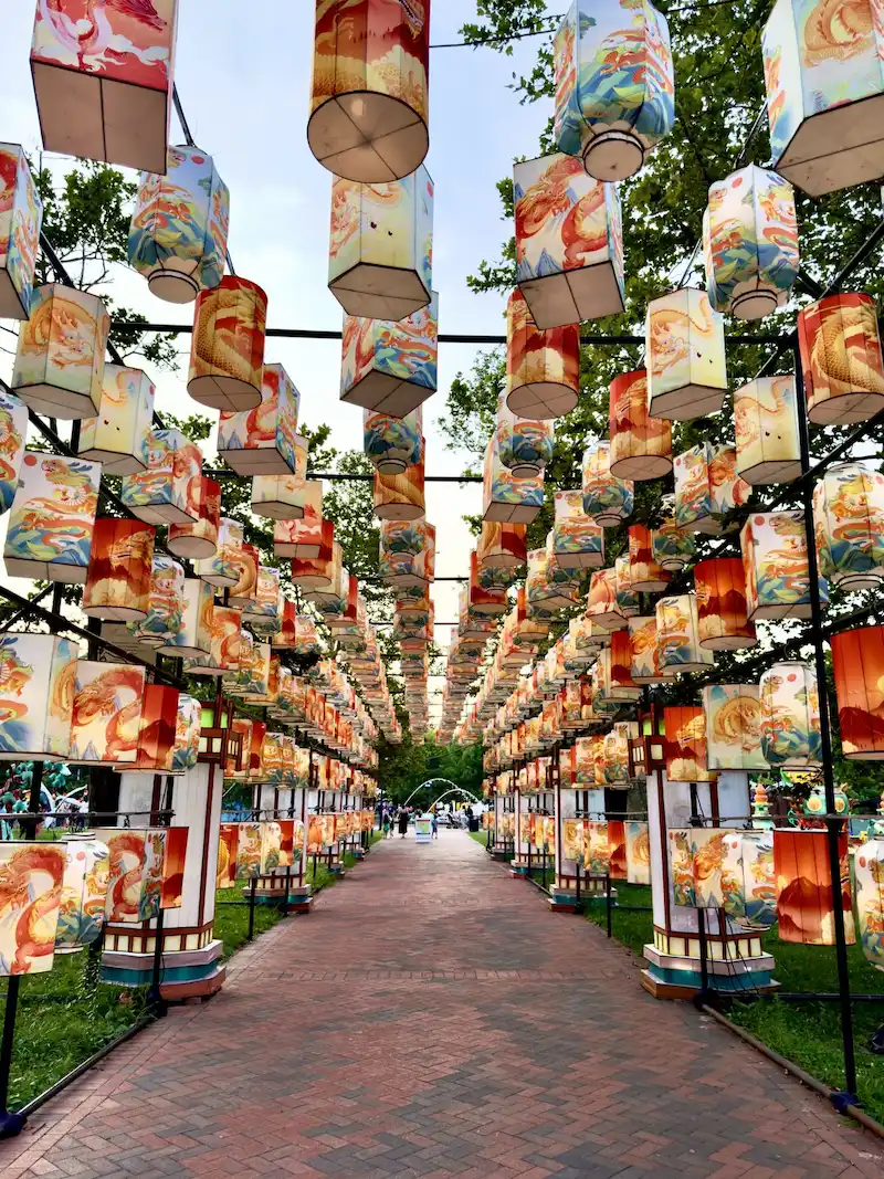 trang trí vui tết trung thu