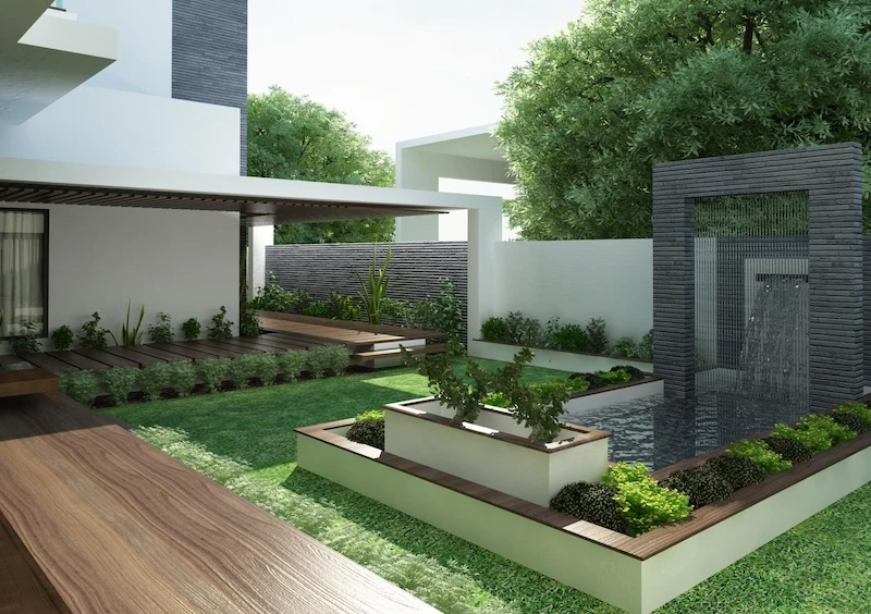 thiết kế nhà vườn 50m2