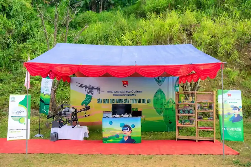 trang trí gian hàng triển lãm