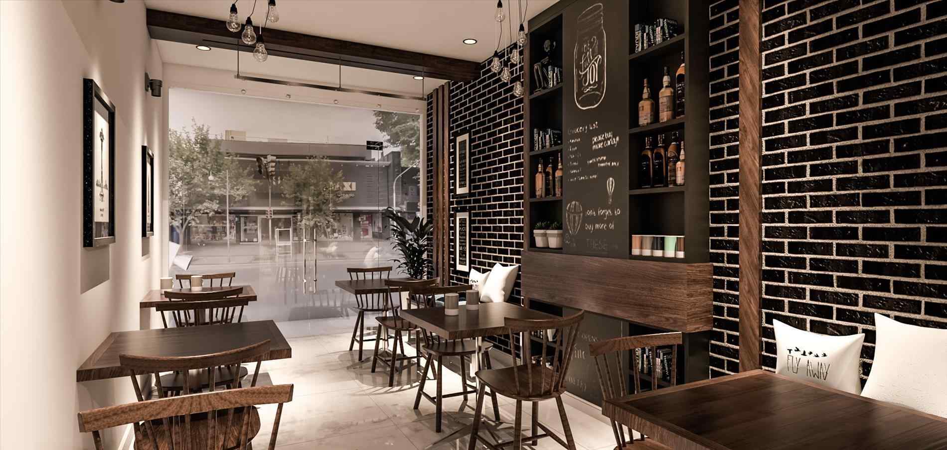 Thiết kế thi công quán cafe nhỏ