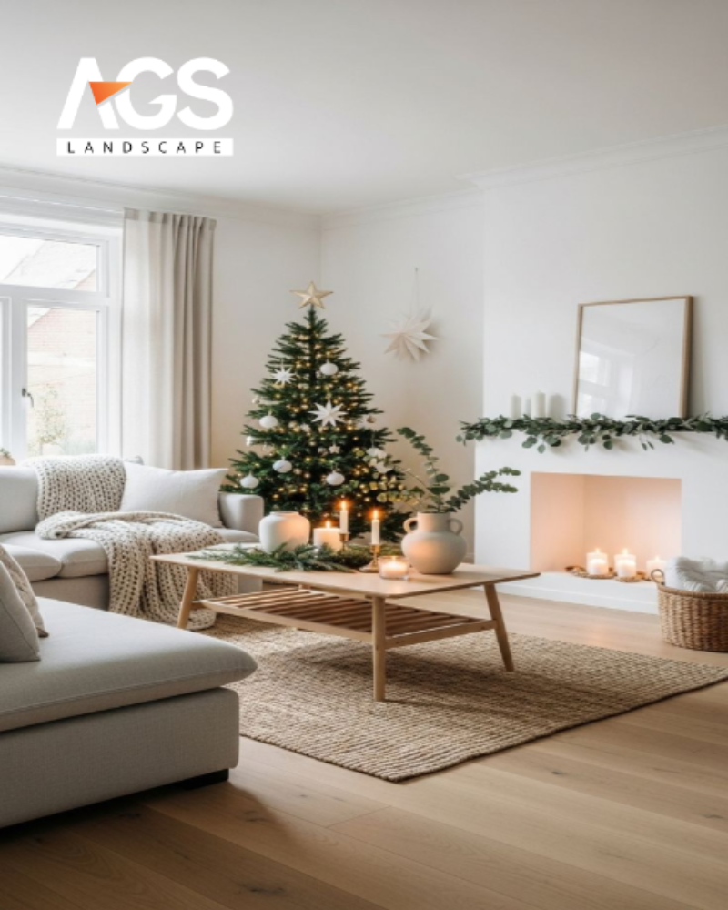 Chủ đề Giáng Sinh Bắc Âu tối giản (Nguồn: Pinterest)