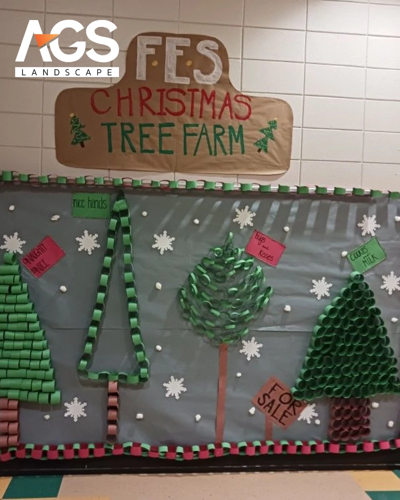 Chủ đề "Rừng thông Giáng sinh diệu kỳ" (Nguồn: Pinterest)