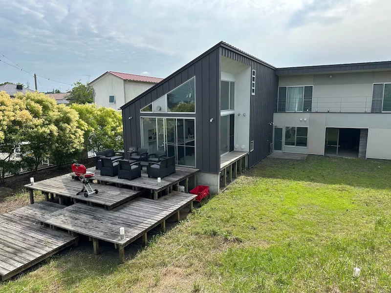 thiết kế sân vườn 1000m2