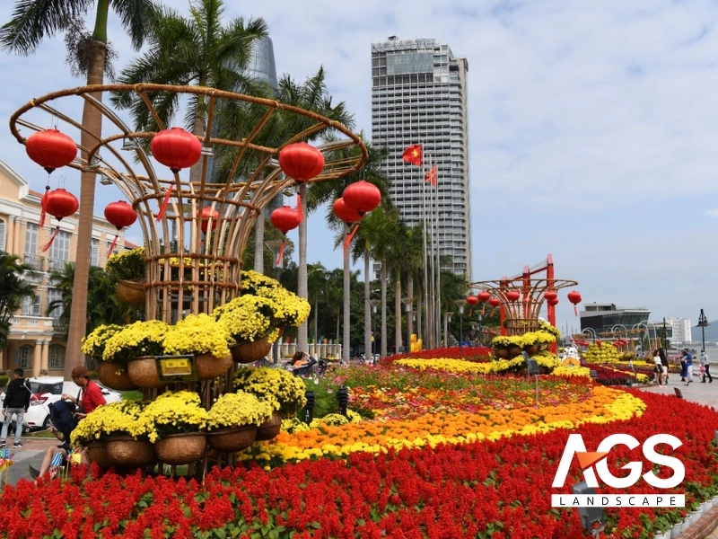 Các thành phần chính của một bản vẽ bố trí đường hoa chuyên nghiệp