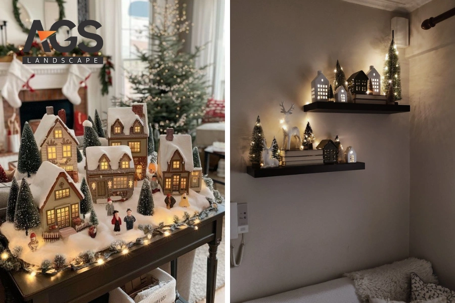 8+ Mẫu Trang Trí Tiểu Cảnh Noel Mini Đẹp, Tinh Tế Và Dễ Bố Trí